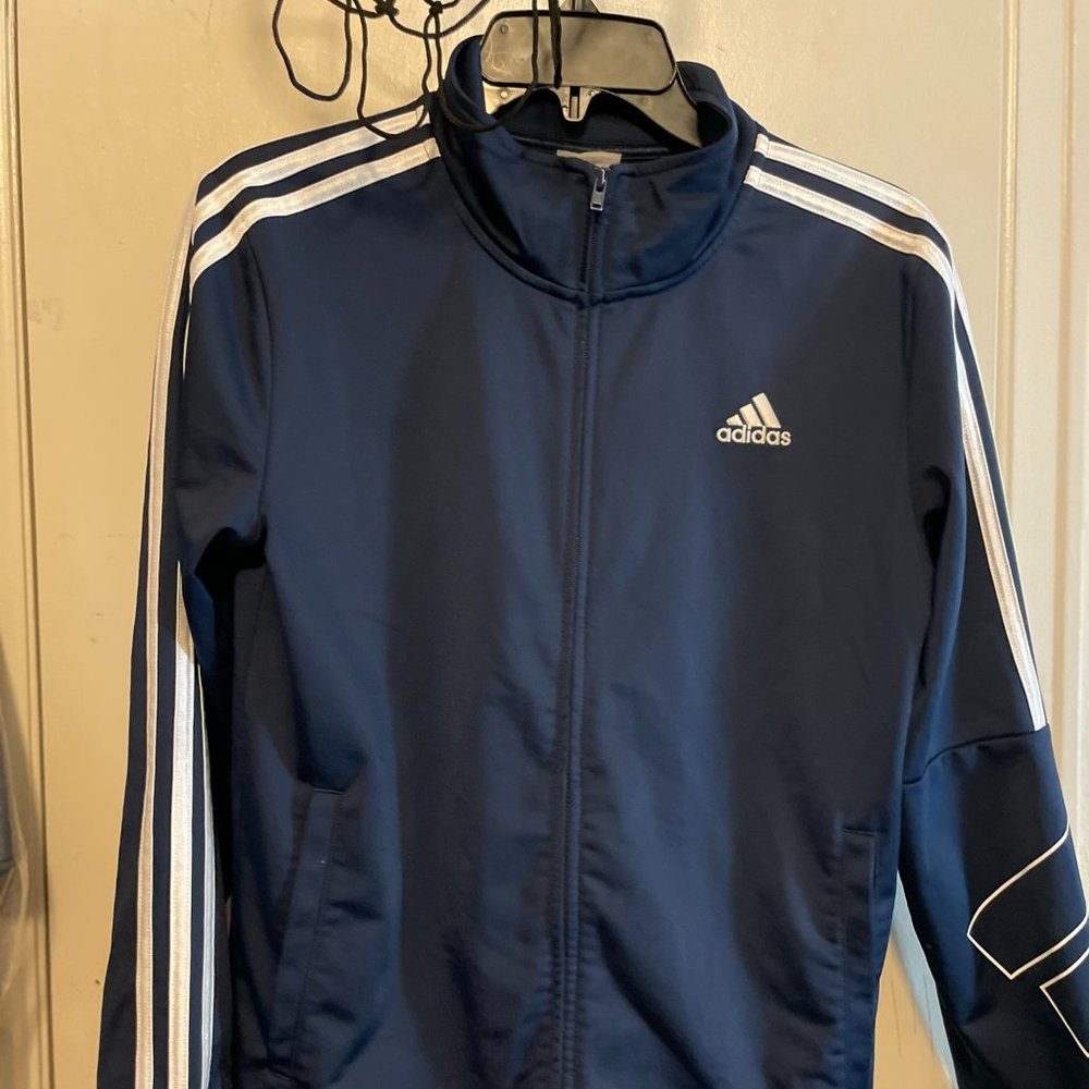 Adidas Boys Youth Iconic Track Jacket Large 14/16